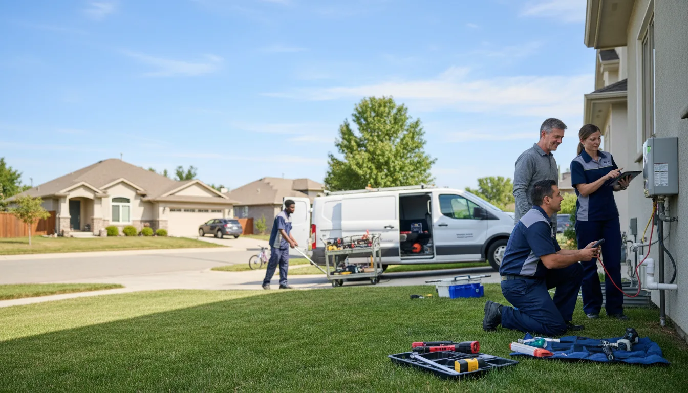 Tankless water heater service in Penwell, TX
